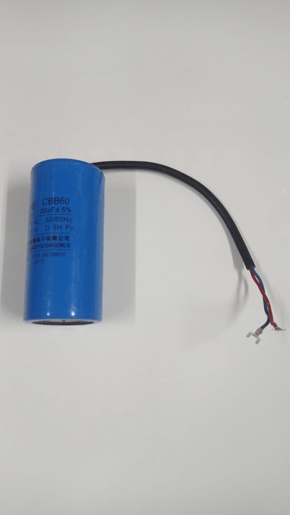 CONDENSADOR 20 µF MOLINO PRENSA 2 HP
