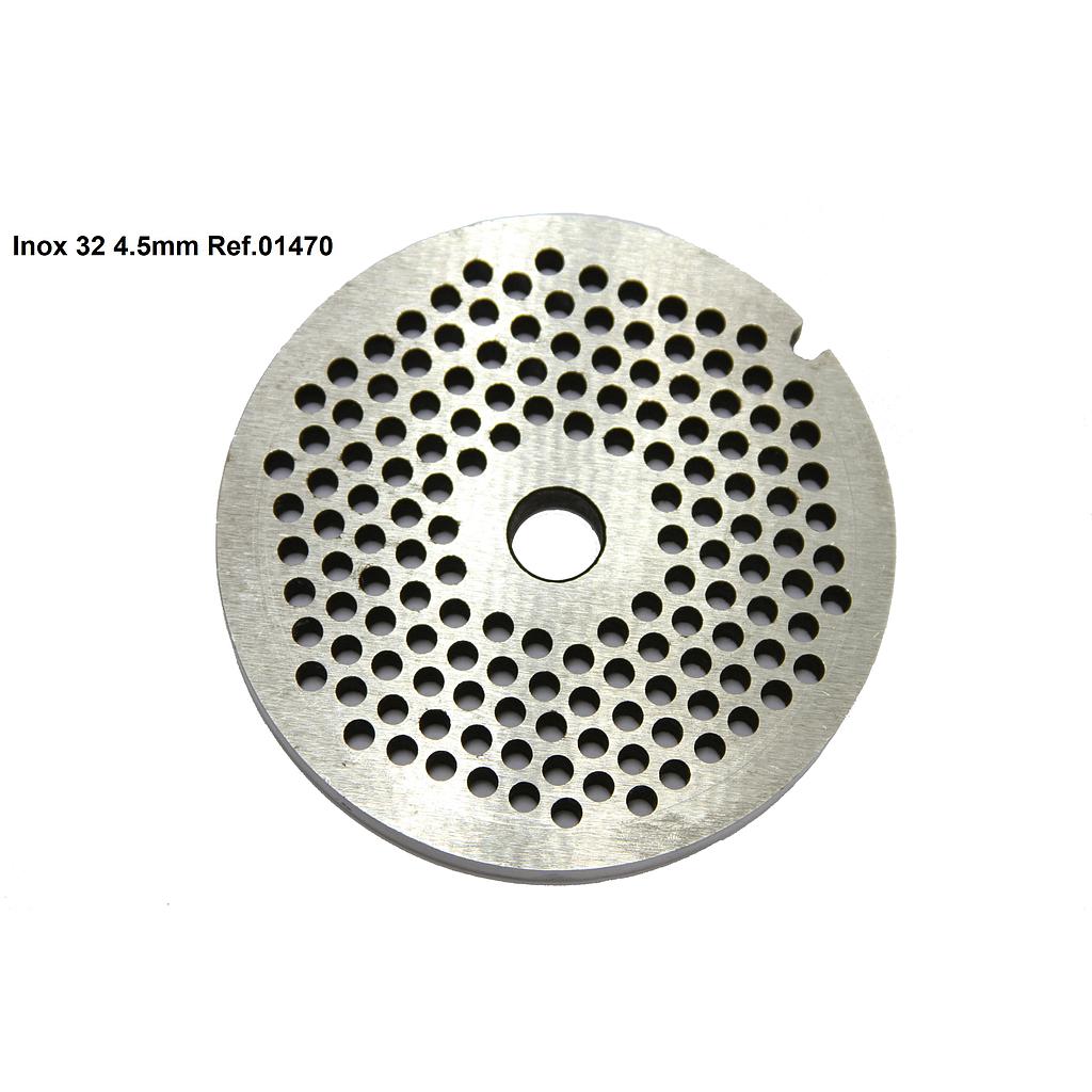 PLACA INOX N.32 - 4,5 mm