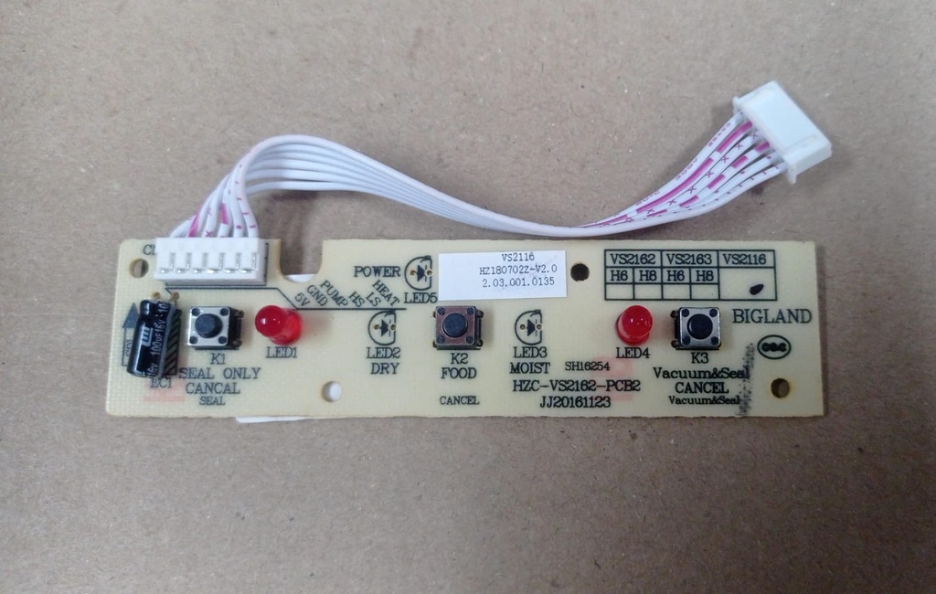 CIRCUITO BOTONERA 'ORION'