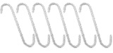 PAQ. 6 GANCHOS CARNICEROS 175 mm