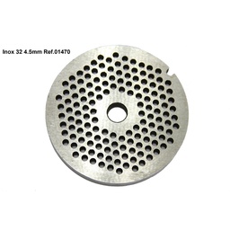 [01470] PLACA INOX N.32 - 4,5 mm