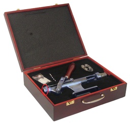 [14623] SACACORCHOS MURAL CROMADO MALETIN