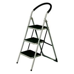 [18531] ESCALERA BANQUETA 3 PELDAÑOS GRIS