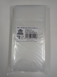[31110] PAQUETE 100 BOLSAS VACIO 15x30 cm